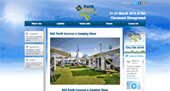 Desktop Screenshot of caravanandcampingshow.com.au